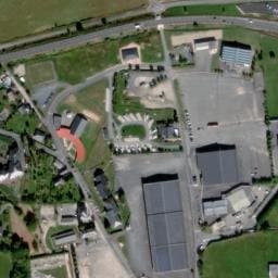 Vue satellite de Aire de camping-car à Laissac-Sévérac l'Église (2) à Laissac-Sévérac l'Église