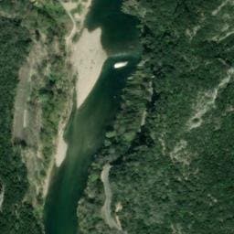 Vue satellite de Les Blacha à Saint-Remèze