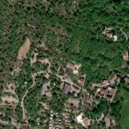 Vue satellite de Les Chênes à Berrias-et-Casteljau
