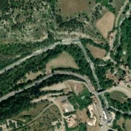 Vue satellite de Aire de service camping-car à Verclause
