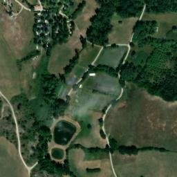 Vue satellite de Camping des Rosières à Rosans