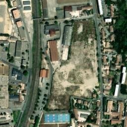 Vue satellite de Aire de camping-car à Saint-Marcel-d'Ardèche à Saint-Marcel-d'Ardèche