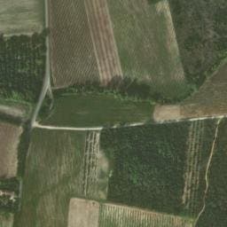 Vue satellite de Aire de repos à Colonzelle (2) à Colonzelle
