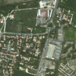Vue satellite de Aire de camping-car à Richerenches à Richerenches