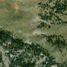 Vue satellite de Cabane pastorale du Jas (Bernardez) à Méolans-Revel