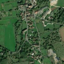 Vue satellite de Aire de Pique-Nique d'Escamps à Escamps