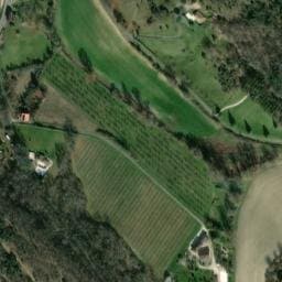 Vue satellite de Glamping de La Bordette à Valeilles