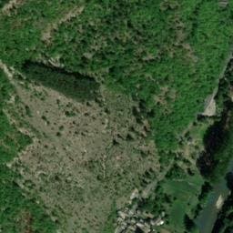 Vue satellite de Le Petit Monde à Ispagnac