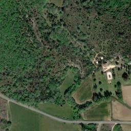 Vue satellite de Camping la Goule à Le Garn