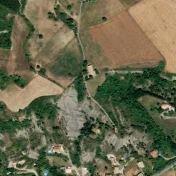 Vue satellite de Aire de camping-car à Chanousse à Chanousse