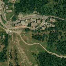 Vue satellite de Aire camping-car du Sauze 1700 à Enchastrayes