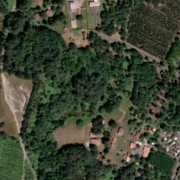 Vue satellite de Calède à Gastes