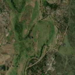 Vue satellite de Jasse de Chanteloup à Pont de Montvert - Sud Mont Lozère