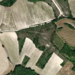 Vue satellite de Fontaine de Saint-Jean à Barguelonne-en-Quercy