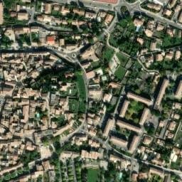 Vue satellite de Saint-Paul-Trois-Châteaux à Chantemerle-lès-Grignan