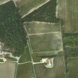 Vue satellite de Domaine des Lauribert à Visan
