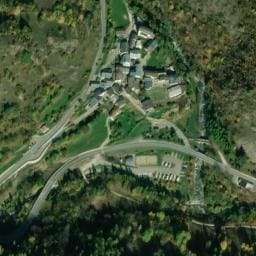 Vue satellite de Posto Tappa GTA à Saint-Étienne-de-Tinée
