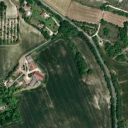 Vue satellite de Camping à la Ferme "Le Baylou" à Pern-Lhospitalet