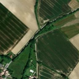 Vue satellite de Fontaine de Lascabanes à Cézac