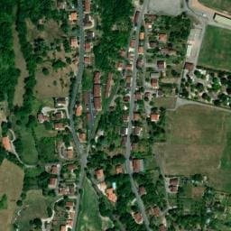 Vue satellite de Camping du Rouergue - Onlycamp à Villefranche-de-Rouergue
