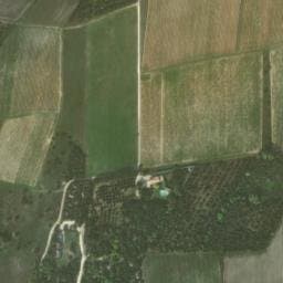 Vue satellite de Lodges en Provence à Richerenches