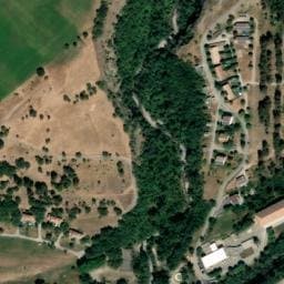 Vue satellite de Camping à Upaix à Upaix