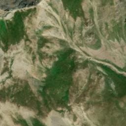 Vue satellite de Fort de Pelousette à Saint-Dalmas-le-Selvage