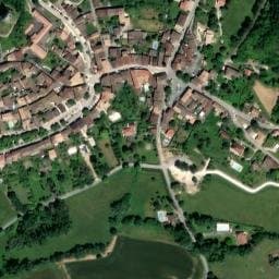 Vue satellite de Fontaine de Nègue Vieille à Montcuq-en-Quercy-Blanc
