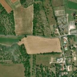 Vue satellite de Camping à Cieurac à Cieurac