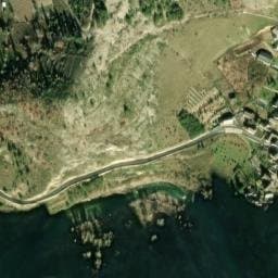 Vue satellite de Les Osiers à Ispagnac