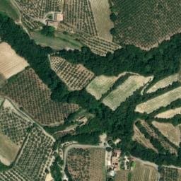Vue satellite de Aire de camping-cars privée Domaine de la Taurelle à Nyons