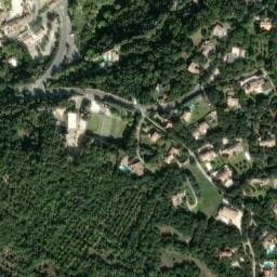 Vue satellite de Aire de camping-car à Chantemerle-lès-Grignan à Chantemerle-lès-Grignan