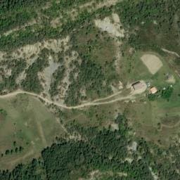 Vue satellite de Les Chaups à Orpierre