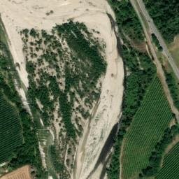 Vue satellite de Aire de repos à Saléon à Saléon
