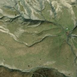 Vue satellite de Bergerie des Planes à Auzet