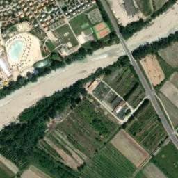 Vue satellite de Domaine le Sagittaire à Vinsobres
