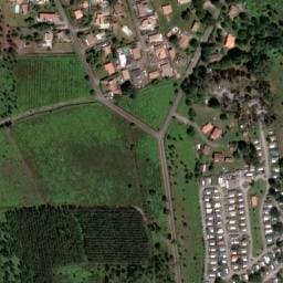 Vue satellite de Les Echasses à Gastes