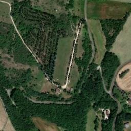Vue satellite de Fontaine de Blancassier à Montlauzun
