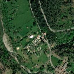 Vue satellite de Les Espanettes à Génolhac
