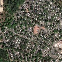Vue satellite de Siblu La Réserve à Gastes