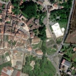 Vue satellite de Camping de la Piscine à Casteljaloux