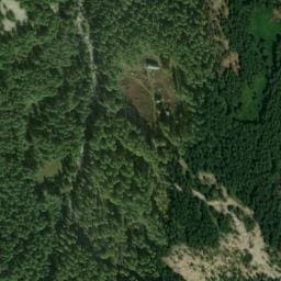 Vue satellite de Ex-Maison forestière de Plan-Bas à Méolans-Revel