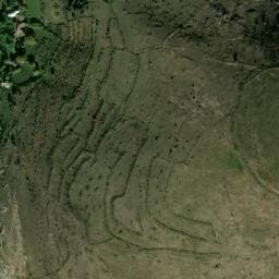 Vue satellite de AIRE DE SERVICE DE L'AUBERGE DE LA GRIVE à Mas-Saint-Chély