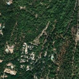 Vue satellite de Domaine La Vallée de Barry à Lapalud