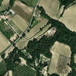 Vue satellite de Camping à Villedieu à Villedieu
