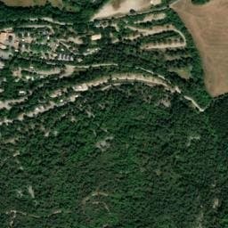 Vue satellite de Les Princes d'Orange à Nossage-et-Bénévent