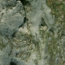 Vue satellite de Cabane de Vautreuil à Le Vernet