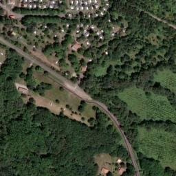 Vue satellite de Le Camping Municipal du Lac à Gastes