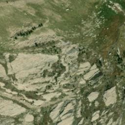 Vue satellite de Cabane de la Séléta à Méolans-Revel