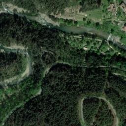 Vue satellite de Camping municipal Vieux Moulin à Peyremale